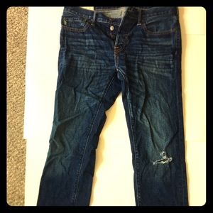 A&F Slim straight jeans